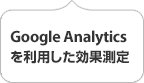 Google Analytics を利用した効果測定